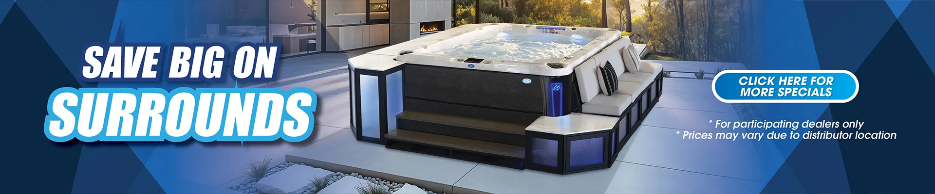 Calspas hot tub being used in a family setting - Farmington